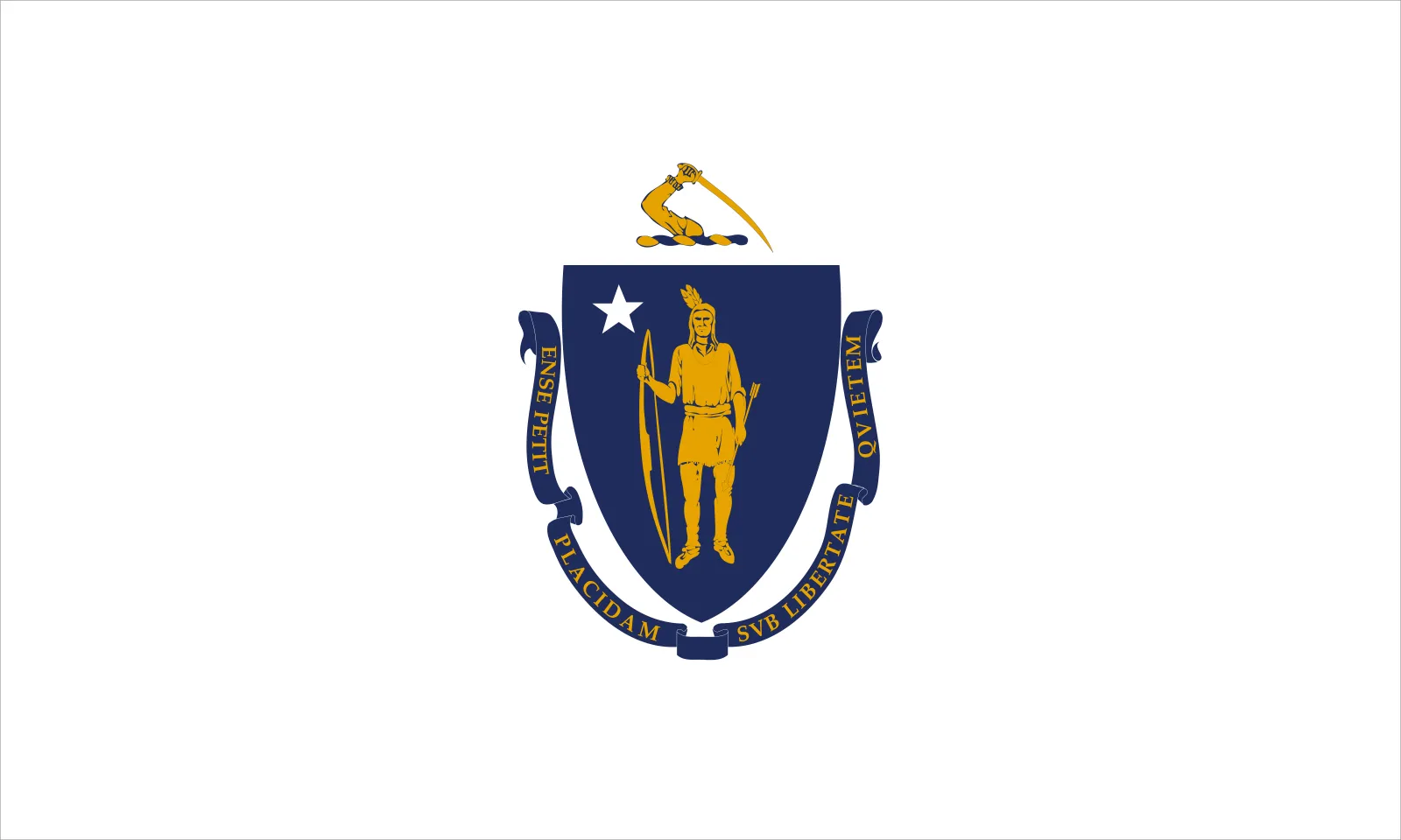 Massachusetts Flag