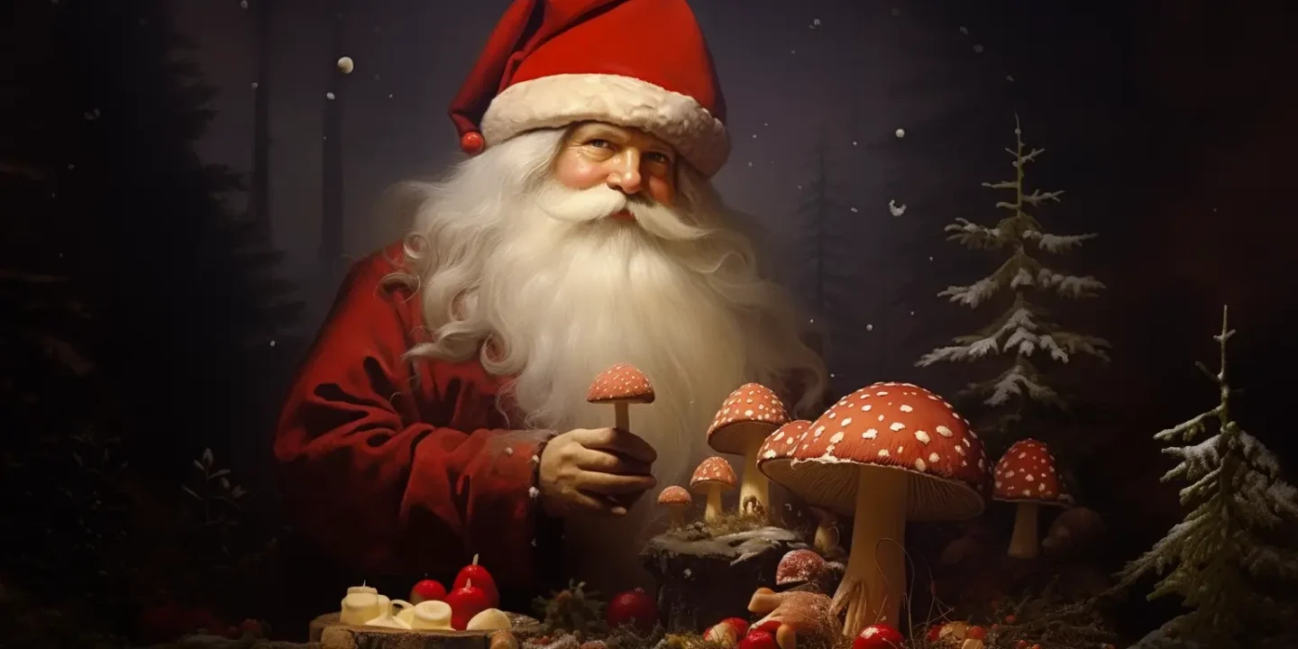 Santa Psychedelic Origins